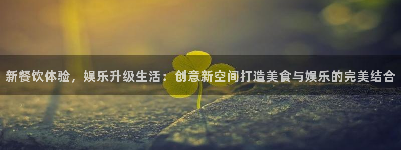 壹号电子娱乐app下载最新版：新餐饮体验，娱乐升级生活：创意新空间打造美食与娱乐的完美结合