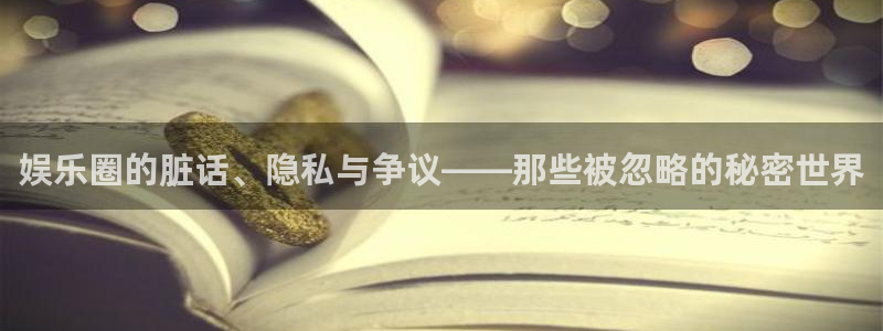 下载华信娱乐：娱乐圈的脏话、隐私与争议——那些被忽略的秘密世界